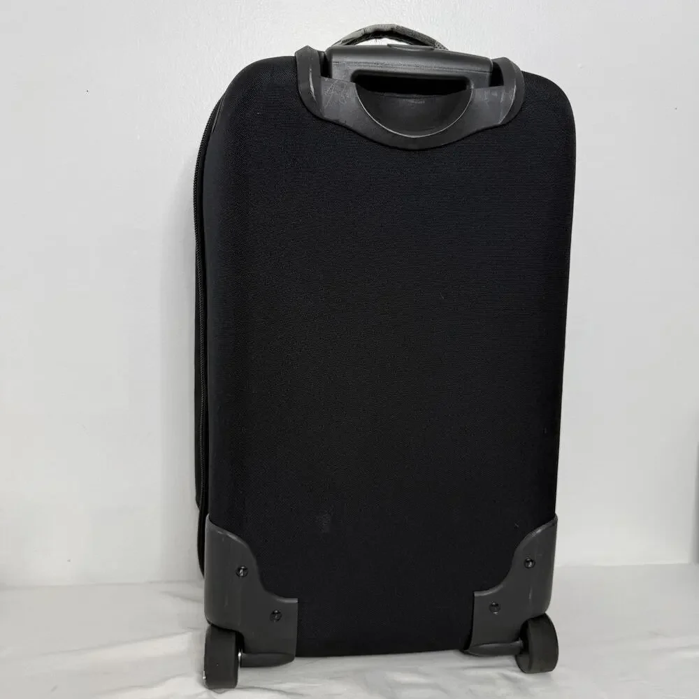 Rome SDS Black Snowboard Rolling Upright Luggage Travel Bag Carry On Design